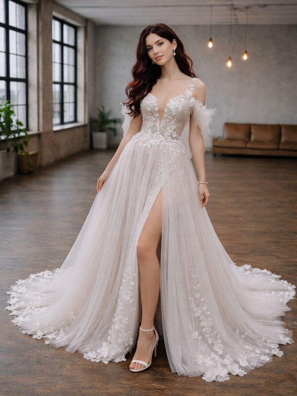 Brautmode_Tüllkleid_Hochzeit_Sommerhochzeit_Strand