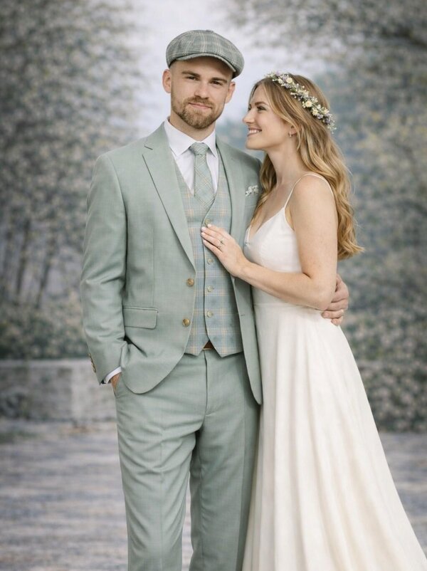 Hochzeitsanzug_Größe 50_Hochzeit_Vintage