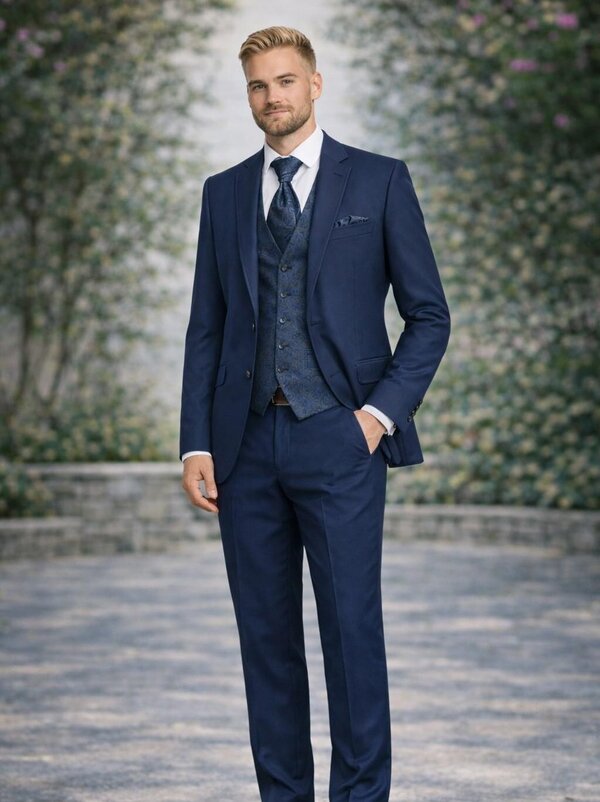 Anzug_Blau_paisley_Hochzeit