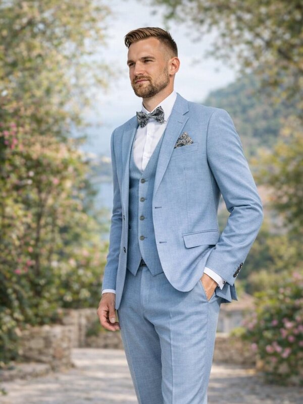 Anzug_Vintage_blau_hellblau_50_52_54_56