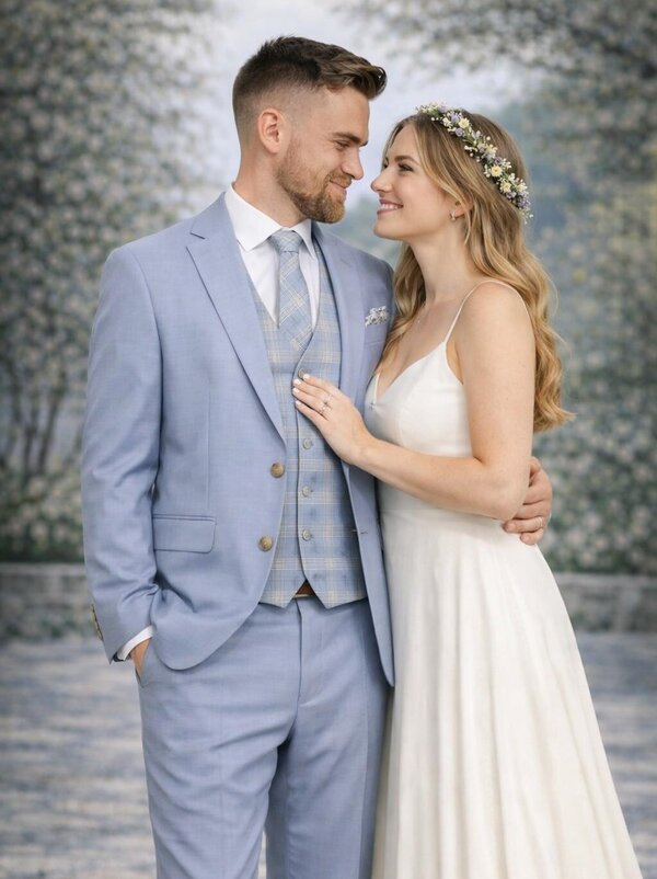 Anzug_Hochzeit_Gr.50_52_54_Weste_set