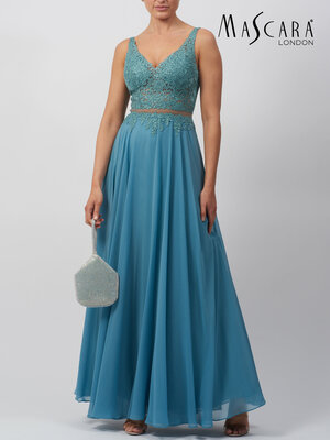 Abendkleid_Chiffon_Spitze