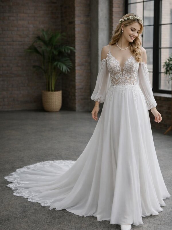 Brautkleid_Boho_Träger