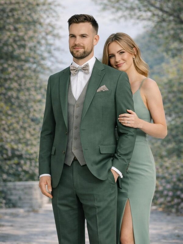  Braeutigamanzug_gruen